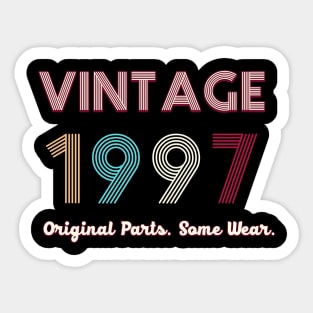Vintage 1997 Original Parts. Some Ware Sticker